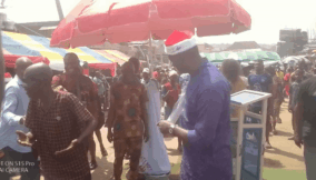 Physically challenged woman wins Venza car as Anambra popular market marks 2025 year end
