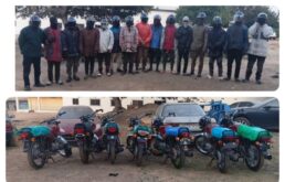 Police arrest criminal motorcyclists