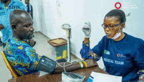Medical attention to a patient