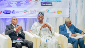 Senator Abiru highlights SAIL’s success story at LASUSTECH Research Fair