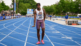 Nigerian sprinter Brume admits to a US gun offence, risks 15-year jail term