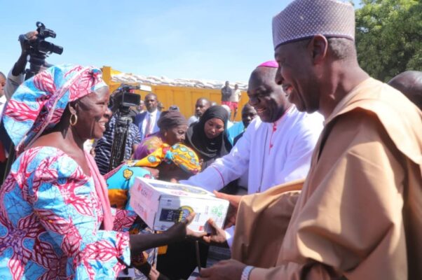 Zulum distributes food items