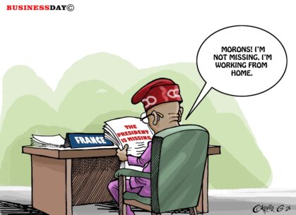 The missing president 