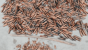 Police recovered another hidden cache of 912 rounds of ammunition 