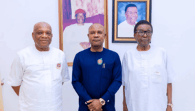 Nwobodo, Kalu, Mbah hold strategic talks on Igbo position in Nigeria