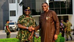 Otu  receives naval chief, recommits to strategic security partnerships