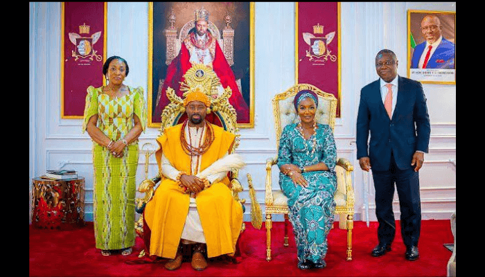 Olu of Warri hosts Commonwealth Chief, harps on traditional leadership