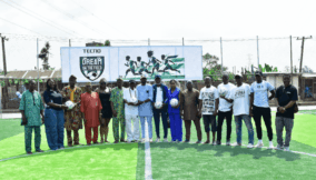 TECNO Completes New Football Pitch at Command Ajasa Months After Announcing MOU Signing With Prince Babatunde Alade