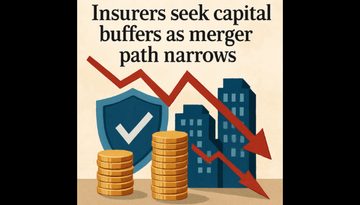 Ahead July deadline: Insurers seek capital buffers as merger path narrows
