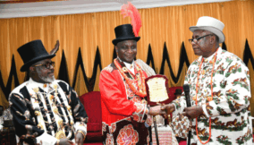 Ogu people shower deep appreciation on NDDC boss for driving development in oil region