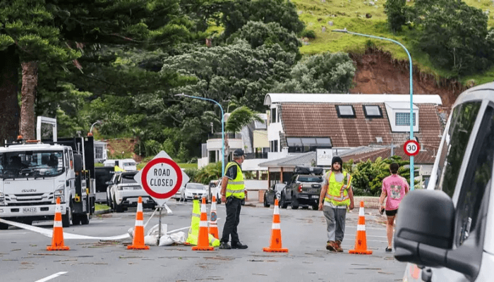 Landslides hit New Zealand, with children among those missing after heavy rain