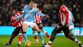 sunderland vs man city
