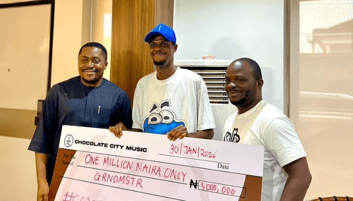 GRNDMSTR clinches ₦1m at Chocolate City’s #CC20LegacyVerse Challenge