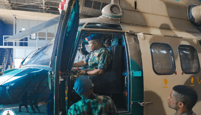 NAF reactivates Super Puma helicopter, boosts operational readiness