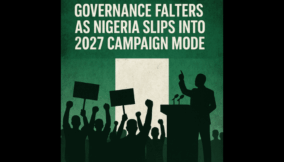 Governance falters as Nigeria slips into 2027 campaign mode