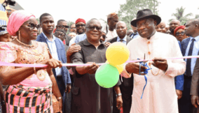 Uzodimma receives Obasanjo, Jonathan in Owerri