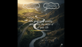 How geography quietly determines the value of your life