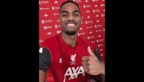 Liverpool midfielder Gravenberch signs new long-term contract until 2032