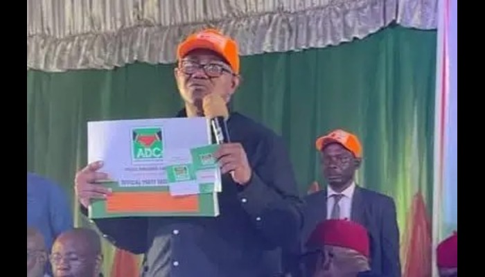 Obi formally joins ADC, vows to challenge Electoral Act 2026 in court