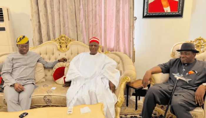 Obi, Makinde, Dickson visit Kwankwaso in Kano amid speculation of defection to ADC