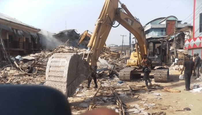 Agonies, tears as Onitsha main market demolition begins despite court order