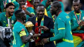 Senegal AFCON 2025 trophy