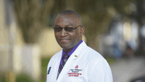 The Nigerian doctor who operated on a baby in the womb and returned her to life