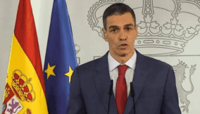 Pedro Sánchez told Spaniards that one ‘illegality’ could not be met with another