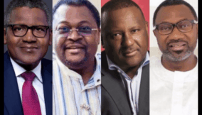 Dangote leads as Adenuga, Rabiu, Otedola make Forbes Africa billionaires list, see their ranking, net worth