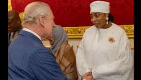 Commonwealth spotlight as Queen Zaynab Obanor attends King Charles III reception