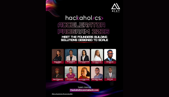 Wema Bank Unveils 2026 Hackaholics Accelerator for Startup Growth
