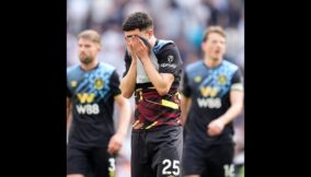 Burnley in brink of relegation back to Championship football