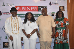 L-R: Patrick Ijegba, GM Business Development, BusinessDay, South-East/South-South; Mayor of Housing, My-ACE China; Queek Takiri, representing Musa Dangiwa, Minister of Housing & Urban Devt; Benibo Gogo Frederick Anabraba, SSG Rivers State representing Gov Sim Funbara; Chinyere Nwoga, president of PHCCIMA
