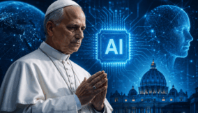 AI Pope says Church must lead people to Christ, restore trust in technology
