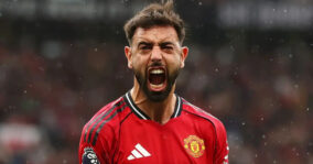Bruno Fernandes angry