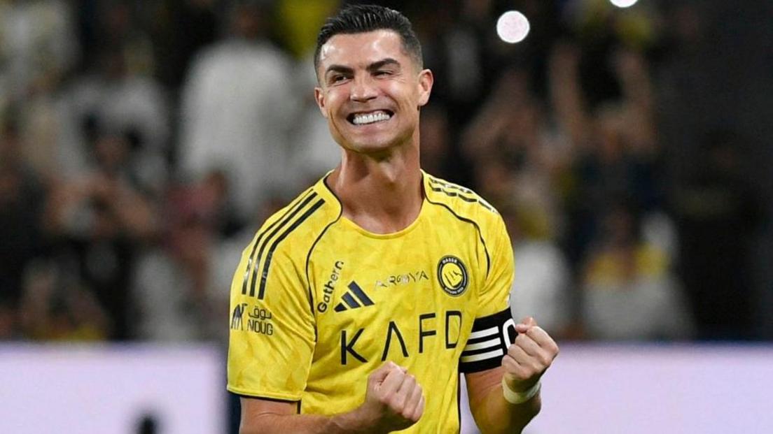 Cristiano Ronaldo smile