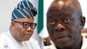 Akpabio, Oshiomhole clash in Senate over rules amendment limiting leadership eligibility