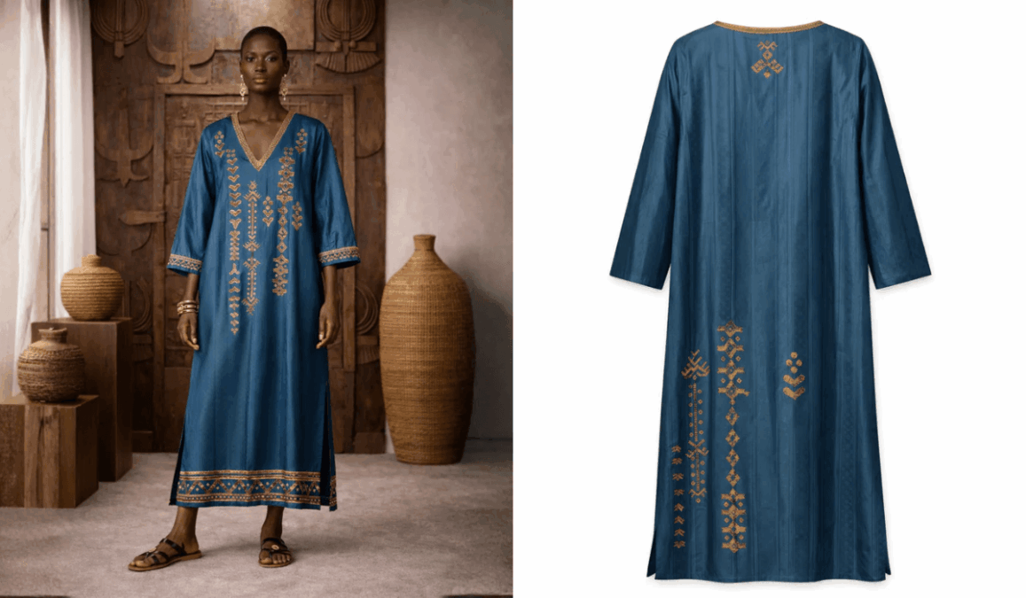 From Zaria to Charleston: How Hausa embroidery became a global luxury export