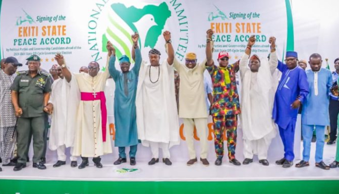 IGP promises massive deployment in Ekiti as political parties sign peace accord