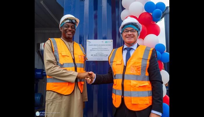 UNILAG unveils French Embassy-backed micro-plastic recycling plant