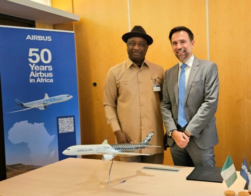 Nigeria signs MoU with Airbus to boost aerospace development