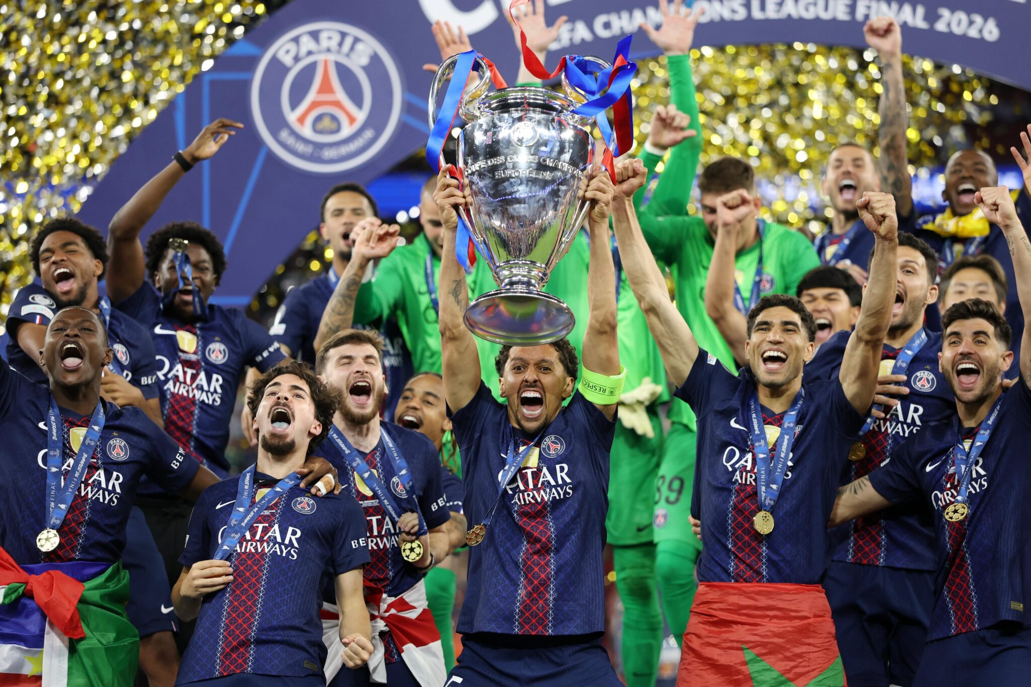 PSG bank €100m after retaining UEFA Champions League title