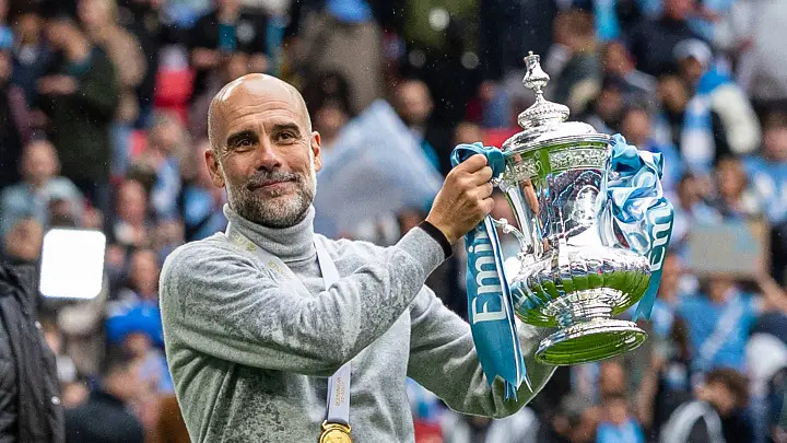 Pep Guardiola trophy