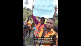 Protests at oil facility in Rivers State