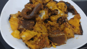 Roasted yam