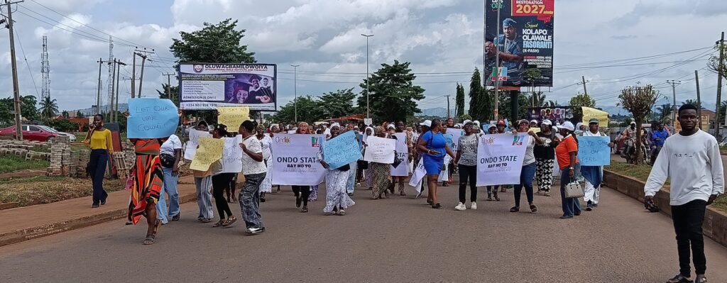Ondo APC women, youths protest alleged tampering of primary results