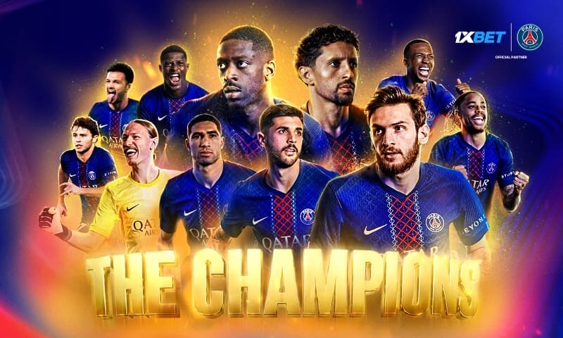 Two-time UCL champions: Paris Saint-Germain confirms its status as the best football dynasty together with 1xBet!
