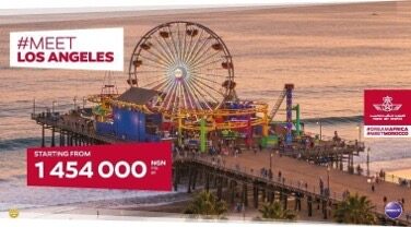 Royal Air Maroc défie le marché avec un vol Lagos-Los Angeles à 1,45 million de nairas