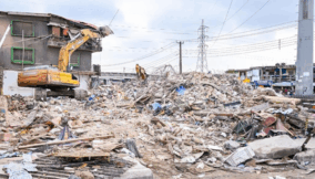 Alakija building collapse Lagos commiserates with families, warns residents against ignoring evacuation notices