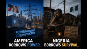 America borrows power, Nigeria borrows survival (1)